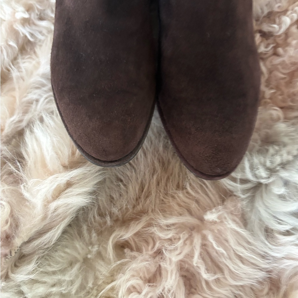 Stuart Weitzman Chocolate Brown Boots - Picture 9 of 11